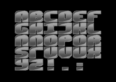 Walking on Ice - 6x5 Font