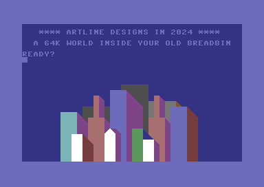 Nightfall - End PETSCII