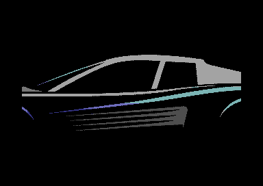 Neon - Side of Car