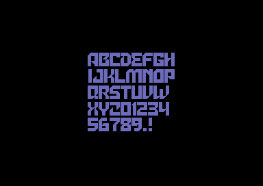 Continuum - 2x2 Font