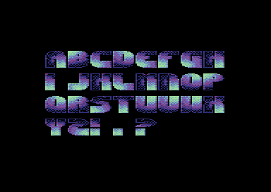 B-Cool - 4x3 Font