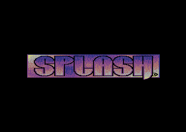 Splash #14 - Splash Logo
