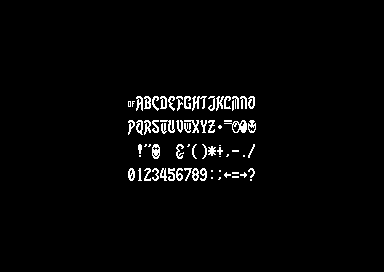 Lack of Sleep - 1x2 Font
