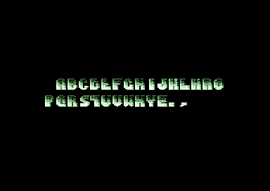 Cxart II - 2x2 Font
