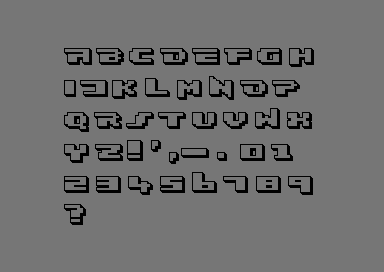 Macho Programming - Font