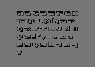 Macho Programming - Font