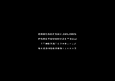 Oppression - 1x1 Font