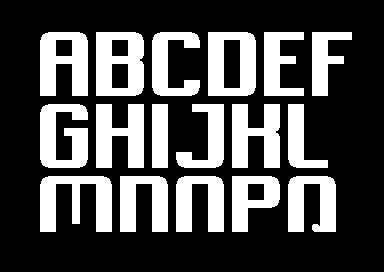 No Bounds - 9x8 Font
