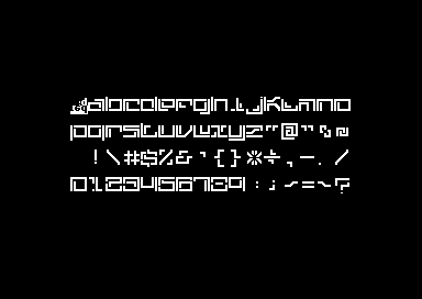 Boned Cortex - 2x2 Font