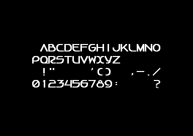 Coming Soon II - 2x2 Font