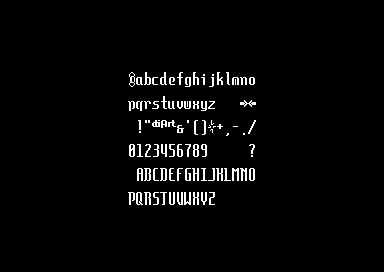 Dutch Breeze - 1x2 Font