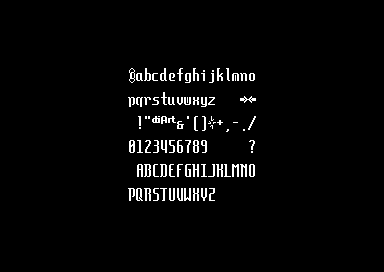 Dutch Breeze - 1x2 Font