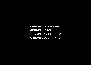 Crazy & Lotus Intro - 1x1 Font