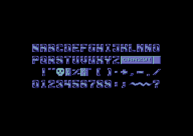 Crazy Intro - 2x2 Font