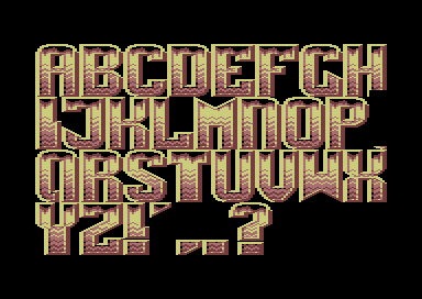 The Amiga-Scroll Demo - 5x6 Font