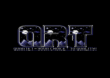 The Amiga-Scroll Demo - QRT Logo