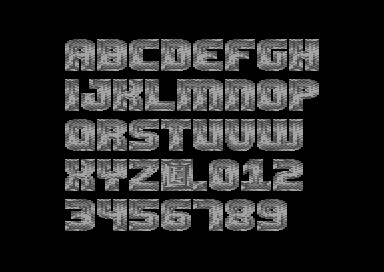 Hotrod Title - 6x4 Font