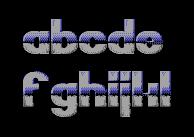 Xmasdemo - Huge Font