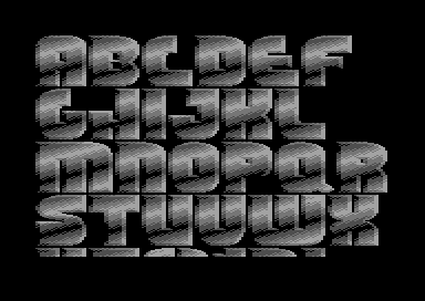 Hotline Intro 44 - 9x6 Font