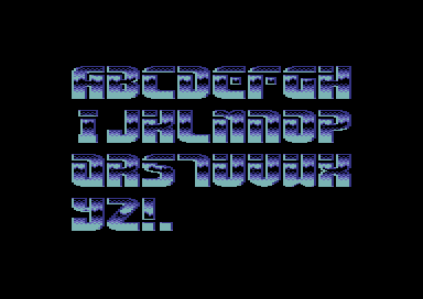 Delirious 7 - 4x4 Font