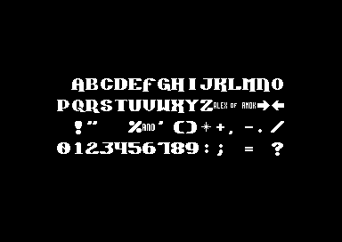 Delirious VI - 2x2 Font