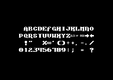 Delirious VI - 2x2 Font