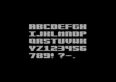 Nuclear Intro - 3x3 Font