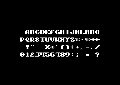 The Deliverance - 2x2 Font