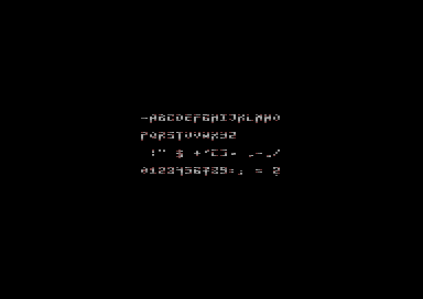 Triget - 1x1 Font