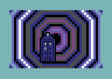 PETSCII Doctors - TARDIS Zoom 3