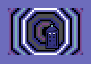 PETSCII Doctors - TARDIS Zoom 2