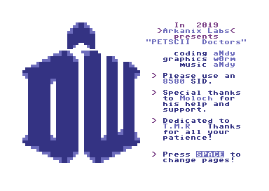 PETSCII Doctors - Title