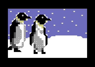 PETSCII Debut - Penguin