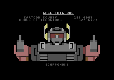 Cybertron BBS PETSCII - Pic 8