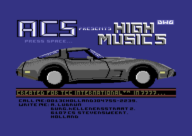 High Music V - Title Card