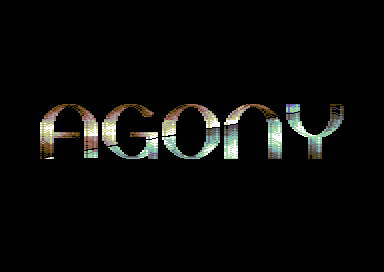 Blurred Vision - Agony Logo