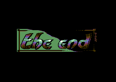Blurred Vision - The End Logo