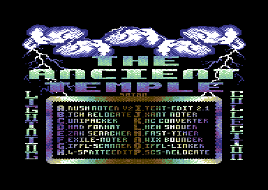 Lightning Collection - Menu Screen