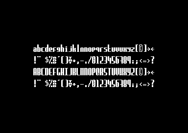 Note Writer Collection V1.0 - 1x2 Font