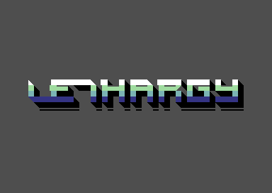 Party Bars - Lethargy Logo