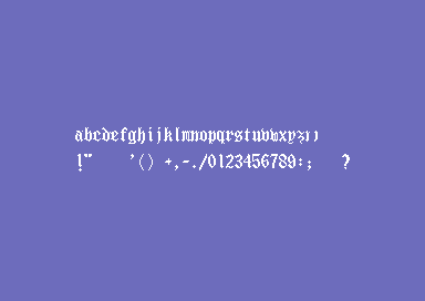 I Want to Believe - 1x2 Font