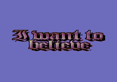I Want to Believe - I Want to Believe