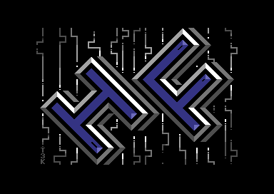 HF PETSCII Intro 3 - HF Logo