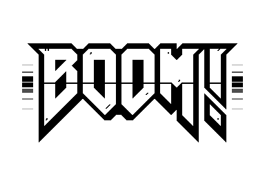 BOOM! Party 2025 Invitation - Boom Logo