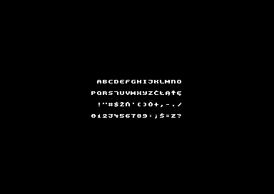 Crazy Sines 100% - 1x1 Font 14