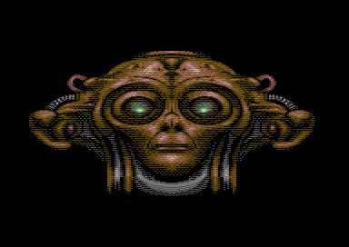 Aliens in Wonderland - Alien Head