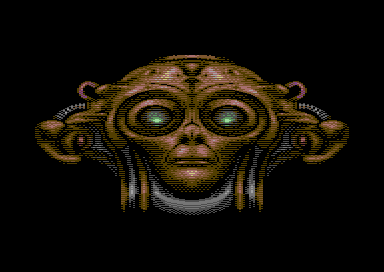 Aliens in Wonderland - Alien Head