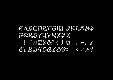 Hello, Weenies! - 2x2 Font