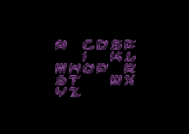 Unboxed - Sprite Font