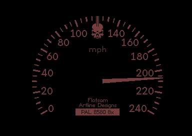 200mph 24/7 101% - Speedo